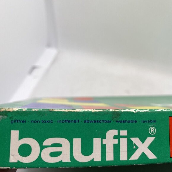 Baufix 413 2025 Wooden Building Blocks 51 Pieces Western Germany Vintage - Picture 6 of 12